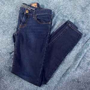 American Eagle | size 6 regular | super stretch jegging | Dark wash